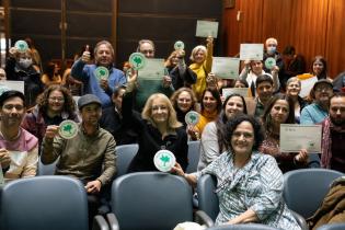 Entrega de sello «Montevideo más Verde » a cooperativas de vivienda Entrega de sello «Montevideo más Verde » a cooperativas de vivienda