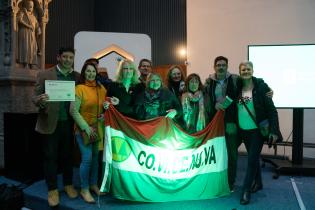 Entrega de sello «Montevideo más Verde » a cooperativas de vivienda Entrega de sello «Montevideo más Verde » a cooperativas de vivienda