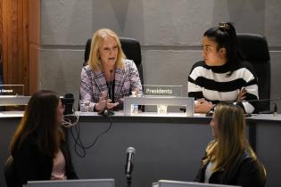 Declaración de Deportista Excepcional a Carla Dadomo y Florencia Nuñez en la Junta Departamental de Montevideo Declaración de Deportista Excepcional a Carla Dadomo y Florencia Nuñez en la Junta Departamental de Montevideo