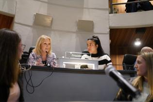Declaración de Deportista Excepcional a Carla Dadomo y Florencia Nuñez en la Junta Departamental de Montevideo Declaración de Deportista Excepcional a Carla Dadomo y Florencia Nuñez en la Junta Departamental de Montevideo