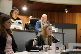 Declaración de Deportista Excepcional a Carla Dadomo y Florencia Nuñez en la Junta Departamental de Montevideo Declaración de Deportista Excepcional a Carla Dadomo y Florencia Nuñez en la Junta Departamental de Montevideo