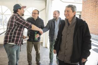 Autoridades de la división Desarrollo Económico recorren la Feria de Emprendimientos Autoridades de la división Desarrollo Económico recorren la Feria de Emprendimientos