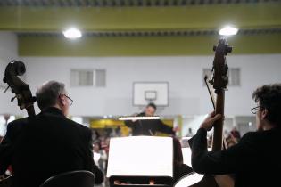 Concierto de la Orquesta Filarmónica de Montevideo en el complejo Euskal Erría 70 