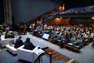 5º Encuentro Nacional de Cooperativas, Salón Azul de la Intendencia de Montevideo