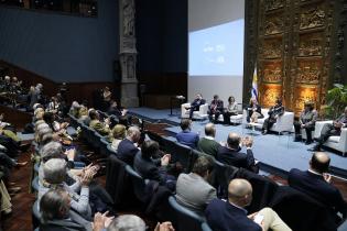 5º Encuentro Nacional de Cooperativas, Salón Azul de la Intendencia de Montevideo