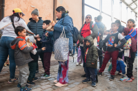 Evento de bienvenida a personas migrantes en el Mumi