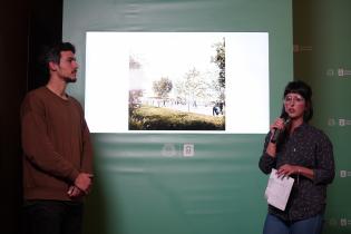 Presentación del proyecto ganador del concurso para construir un memorial dedicado a las ex presas políticas