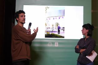 Presentación del proyecto ganador del concurso para construir un memorial dedicado a las ex presas políticas