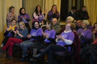 Presentación del proyecto ganador del concurso para construir un memorial dedicado a las ex presas políticas