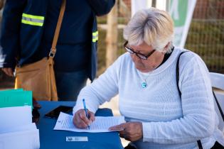 Inauguración de viviendas en el asentamiento Campichuelo Itapé 