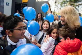 Intendenta de Montevideo Carolina Cosse recorre la Expo Prado 2022, 12 de setiembre de 2022