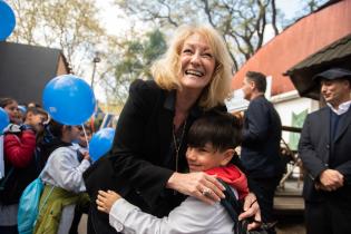 Intendenta de Montevideo Carolina Cosse recorre la Expo Prado 2022, 12 de setiembre de 2022