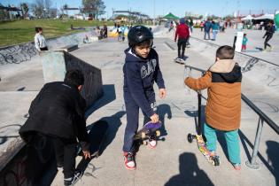 Actividades en el Parque Idea Vilariño en el marco del Plan ABC + Deporte y Cultura, 10 de setiembre de 2022