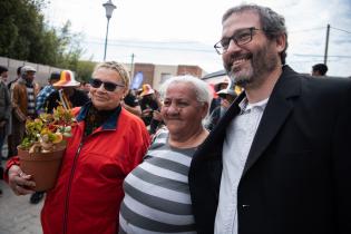 Entrega de viviendas en el asentamiento Chacarita de los Padres, 31 de agosto de 2022