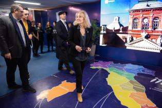 Intendenta de Montevideo Carolina Cosse recorre la Expo Prado 202 Intendenta de Montevideo Carolina Cosse recorre la Expo Prado 2022, 12 de setiembre de 2022