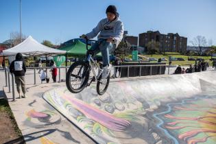 Actividades en el Parque Idea Vilariño en el marco del Plan ABC + Deporte y Cultura, 10 de setiembre de 2022