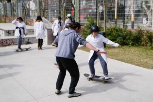 Lanzamiento de escuelas de skate en Montevideo enmarcadas en el Plan ABC+ Deporte y Cultura Lanzamiento de escuelas de skate en Montevideo enmarcadas en el Plan ABC+ Deporte y Cultura