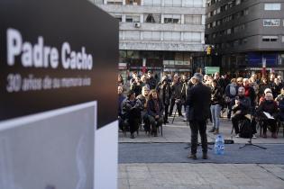 Inauguración de muestra itinerante "Padre Cacho: 30 años de su memoria viva"