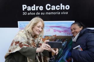 Inauguración de muestra itinerante "Padre Cacho: 30 años de su memoria viva"