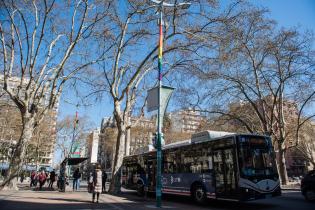 Intervención en Av.18 de julio en el marco del Mes de la Diversidad