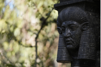 Panteón egipcio en el cementerio del Buceo