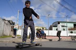 Escuela de skate en el centro juvenil La tortuga Cuadrada en el marco del Plan ABC + Deporte y Cultura