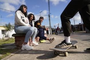 Escuela de skate en el centro juvenil La tortuga Cuadrada en el marco del Plan ABC + Deporte y Cultura