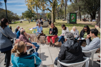 Conversatorio «Montevideo se Adelanta» sobre acciones a seguir en el parque Villa Dolores