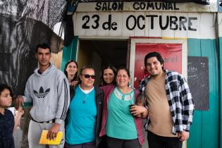 Inauguración de policlínica odontológica móvil en el salón comunal del barrio 23 de Octubre, 19 de setiembre de 2022