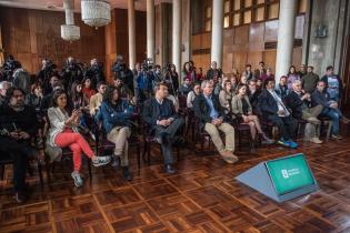 Conferencia de prensa por medidas para la cultura