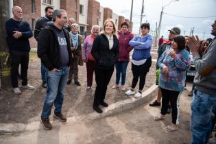 Recorrida por las obras de realojo del barrio La Chacarita, 22 de setiembre de 2022