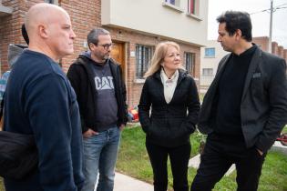 Recorrida por las obras de realojo del barrio La Chacarita, 22 de setiembre de 2022