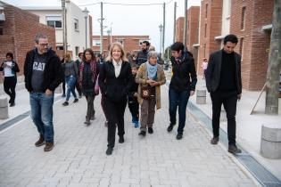 Recorrida por las obras de realojo del barrio La Chacarita Recorrida por las obras de realojo del barrio La Chacarita, 22 de setiembre de 2022