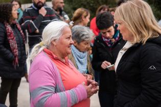 Recorrida por las obras de realojo del barrio La Chacarita, 22 de setiembre de 2022