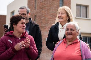 Recorrida por las obras de realojo del barrio La Chacarita, 22 de setiembre de 2022