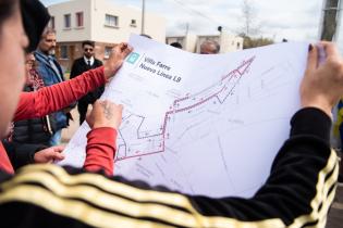 Recorrida por las obras de realojo del barrio La Chacarita Recorrida por las obras de realojo del barrio La Chacarita, 22 de setiembre de 2022