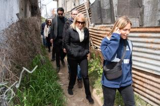 Recorrida por las obras de realojo del barrio La Chacarita Recorrida por las obras de realojo del barrio La Chacarita, 22 de setiembre de 2022