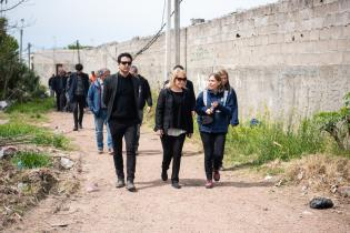 Recorrida por las obras de realojo del barrio La Chacarita Recorrida por las obras de realojo del barrio La Chacarita, 22 de setiembre de 2022