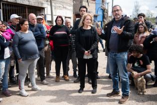 Recorrida por las obras de realojo del barrio La Chacarita Recorrida por las obras de realojo del barrio La Chacarita, 22 de setiembre de 2022