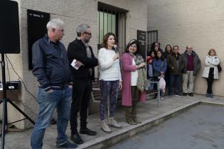 Inauguración de la mediateca Ronald Melzer en el Castillo del Parque Rodó