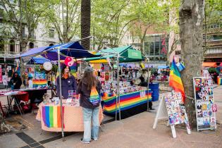 Feria de emprendimientos LGBTIQ+