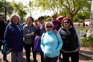 Caminata de personas mayores, 29 de setiembre de 2022.