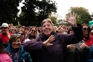 Caminata de personas mayores, 29 de setiembre de 2022.