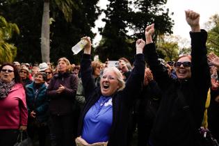 Caminata de personas mayores, 29 de setiembre de 2022.