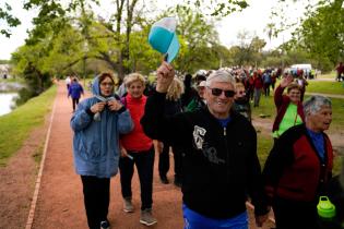 Caminata de personas mayores, 29 de setiembre de 2022.