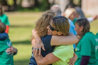 Clase de gimnasia para personas mayores en el Espacio Barradas, 5 de octubre de 2022