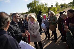 Recorrida por barrio La Paloma Recorrida por barrio La Paloma