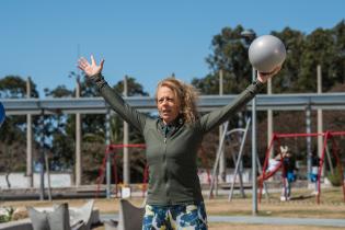 Programa «En movimiento» en el parque Débora Céspedes Programa «En movimiento» en el parque Débora Céspedes