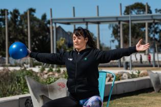 Programa «En movimiento» en el parque Débora Céspedes Programa «En movimiento» en el parque Débora Céspedes
