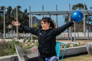 Programa «En movimiento» en el parque Débora Céspedes Programa «En movimiento» en el parque Débora Céspedes